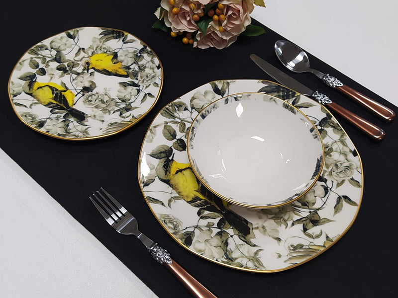 Yellow Bird Yemek Takımı