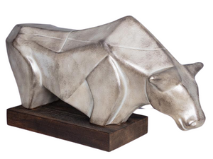 Boğa Obje 46X20X28 Cm Küf